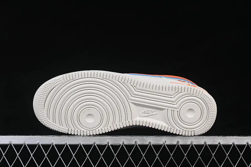 All Categories Nk Air Force 1 Air Force Series Nk Air Force 1 Low Air Force Low Nike Air Force 1'07 Low Milk White Orange Blue Air Force One Low Casual Shoes NH0601-542
